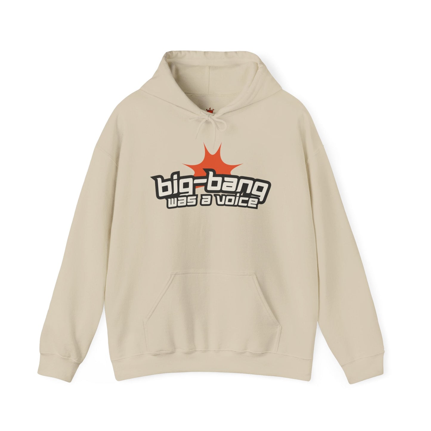"Big Bang Was a Voice Hoodie - Bold Faith Statement Pullover" - Hoodie | Kingdom Outfitters