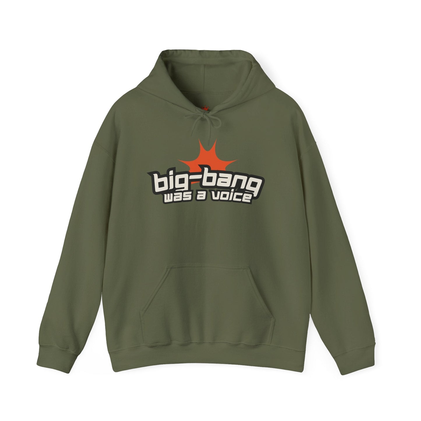 "Big Bang Was a Voice Hoodie - Bold Faith Statement Pullover" - Hoodie | Kingdom Outfitters