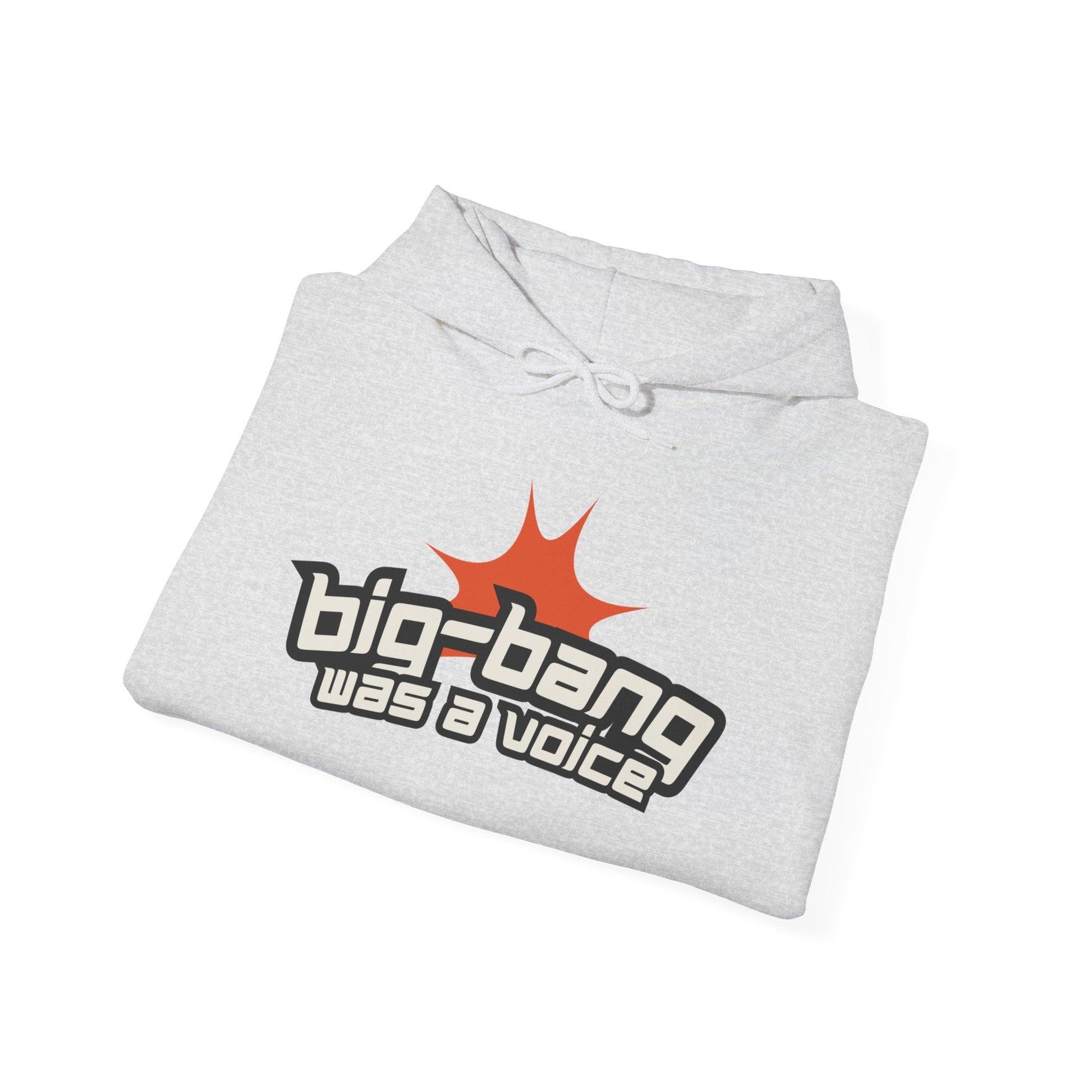 "Big Bang Was a Voice Hoodie - Bold Faith Statement Pullover" - Hoodie | Kingdom Outfitters