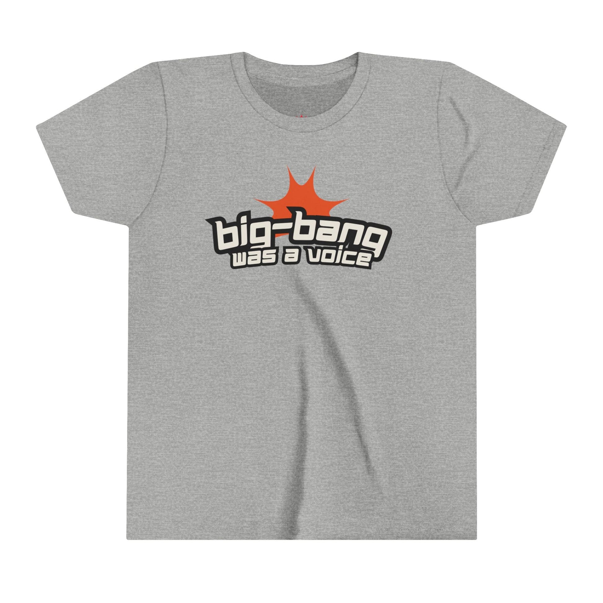 "Big Bang Was a Voice Kids T-Shirt - Bold Faith - Based Christian Tee" - Kids clothes | Kingdom Outfitters
