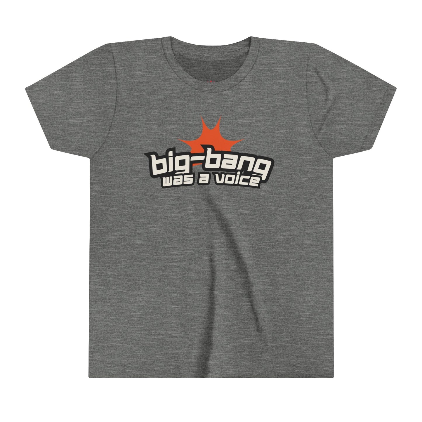 "Big Bang Was a Voice Kids T-Shirt - Bold Faith - Based Christian Tee" - Kids clothes | Kingdom Outfitters