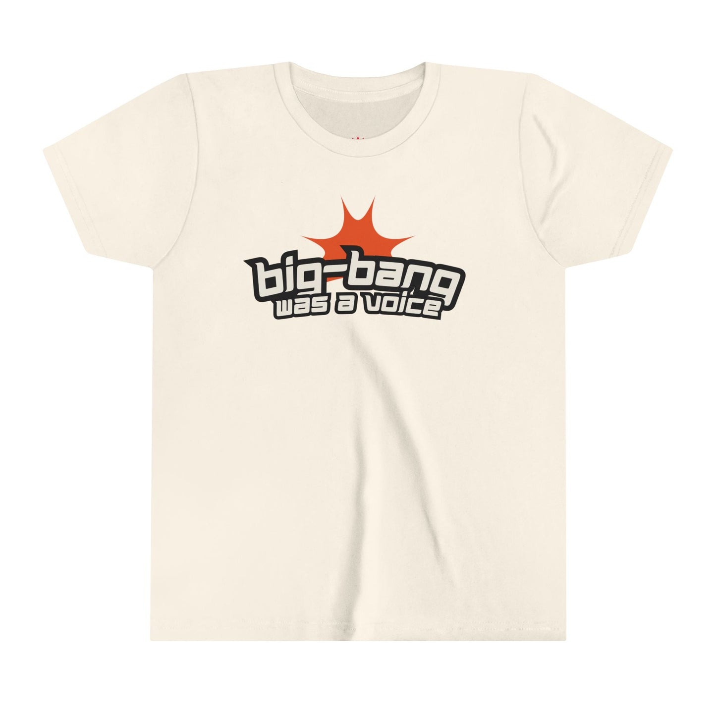 "Big Bang Was a Voice Kids T-Shirt - Bold Faith - Based Christian Tee" - Kids clothes | Kingdom Outfitters