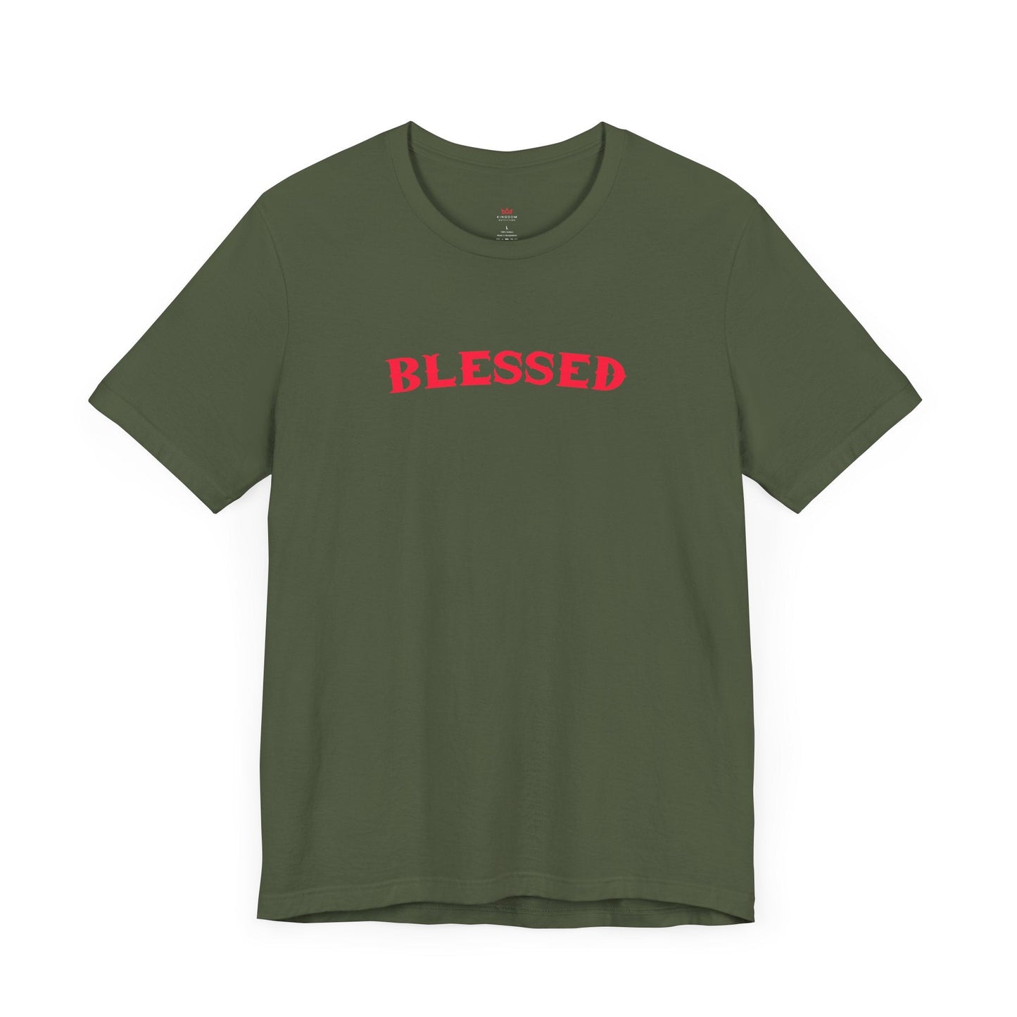 "Blessed T-Shirt - Faithful and Bold Christian Tee" - T-Shirt | Kingdom Outfitters