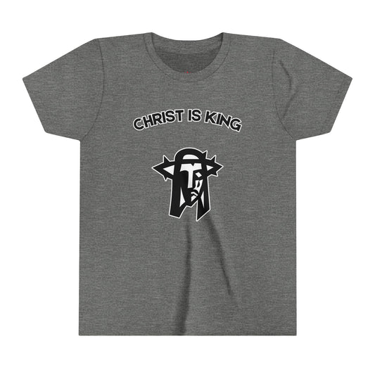 "Christ is King Kids T-Shirt - Bold Faith - Based Graphic Tee" - Kids clothes | Kingdom Outfitters