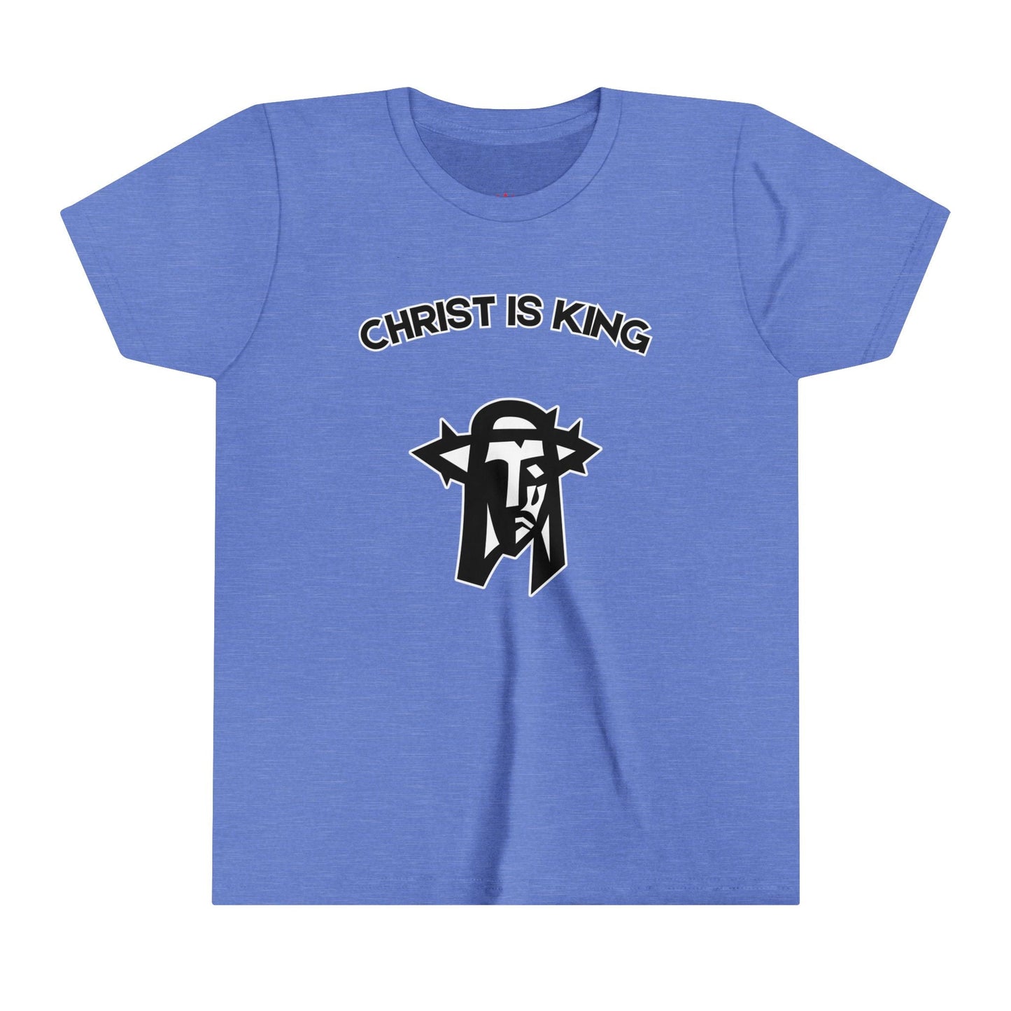 "Christ is King Kids T-Shirt - Bold Faith - Based Graphic Tee" - Kids clothes | Kingdom Outfitters