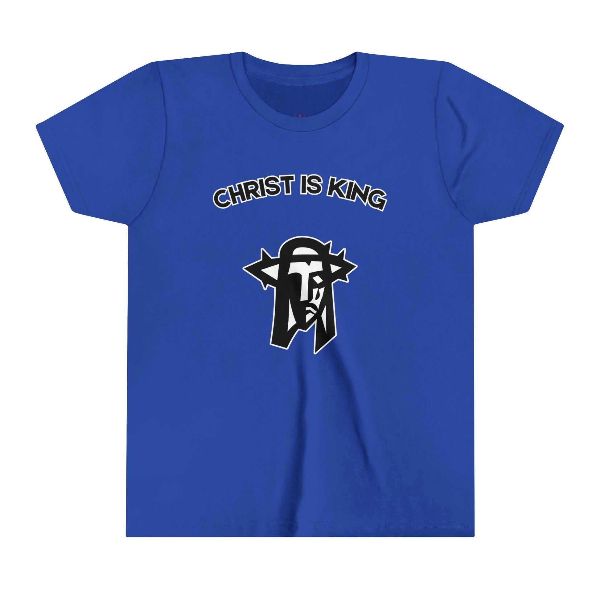 "Christ is King Kids T-Shirt - Bold Faith - Based Graphic Tee" - Kids clothes | Kingdom Outfitters