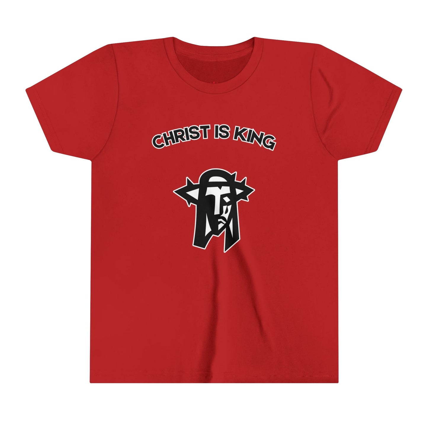 "Christ is King Kids T-Shirt - Bold Faith - Based Graphic Tee" - Kids clothes | Kingdom Outfitters