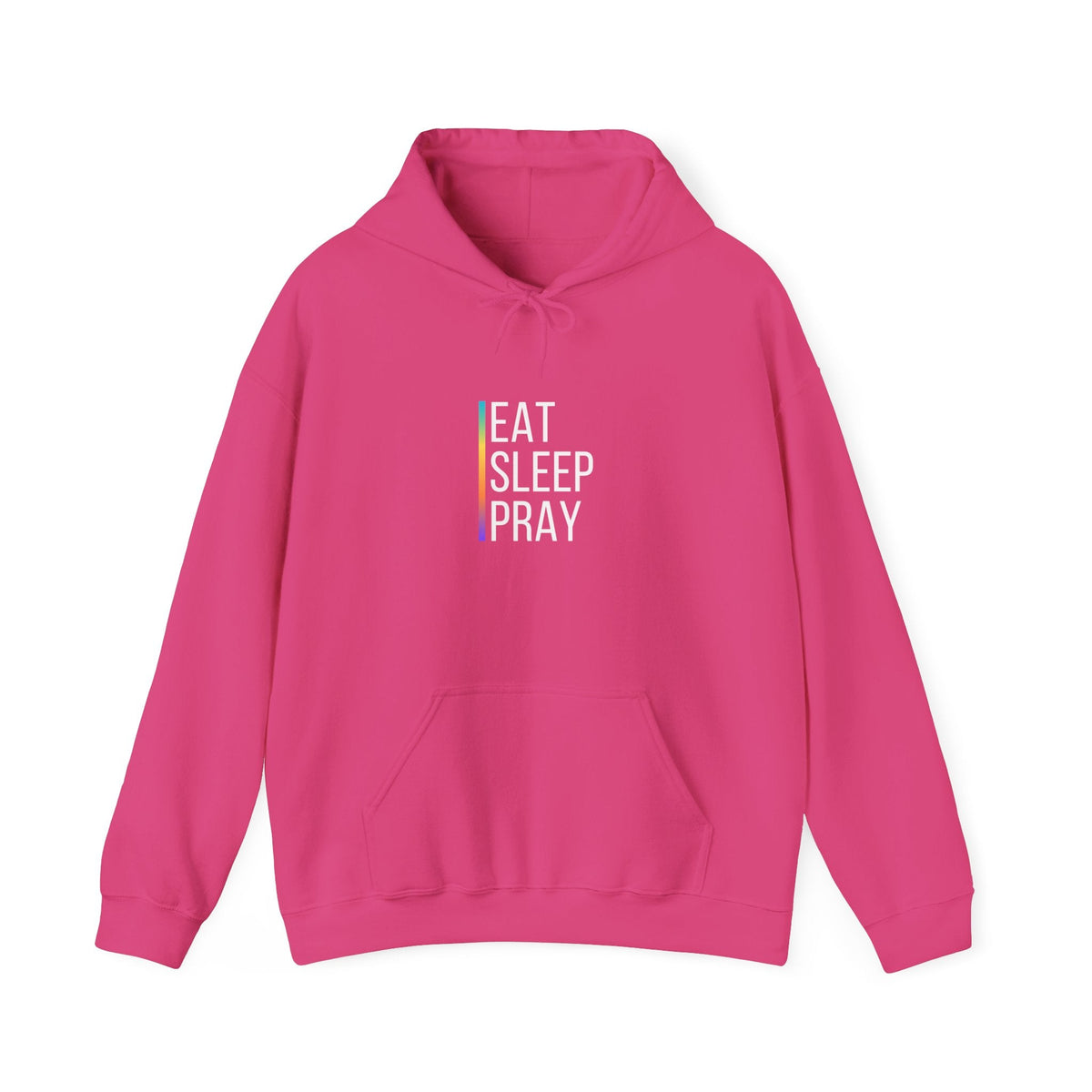 "Eat Sleep Pray Hoodie - Inspirational Christian Faith Hoodie Pullover Sweatshirt" - Hoodie | Kingdom Outfitters