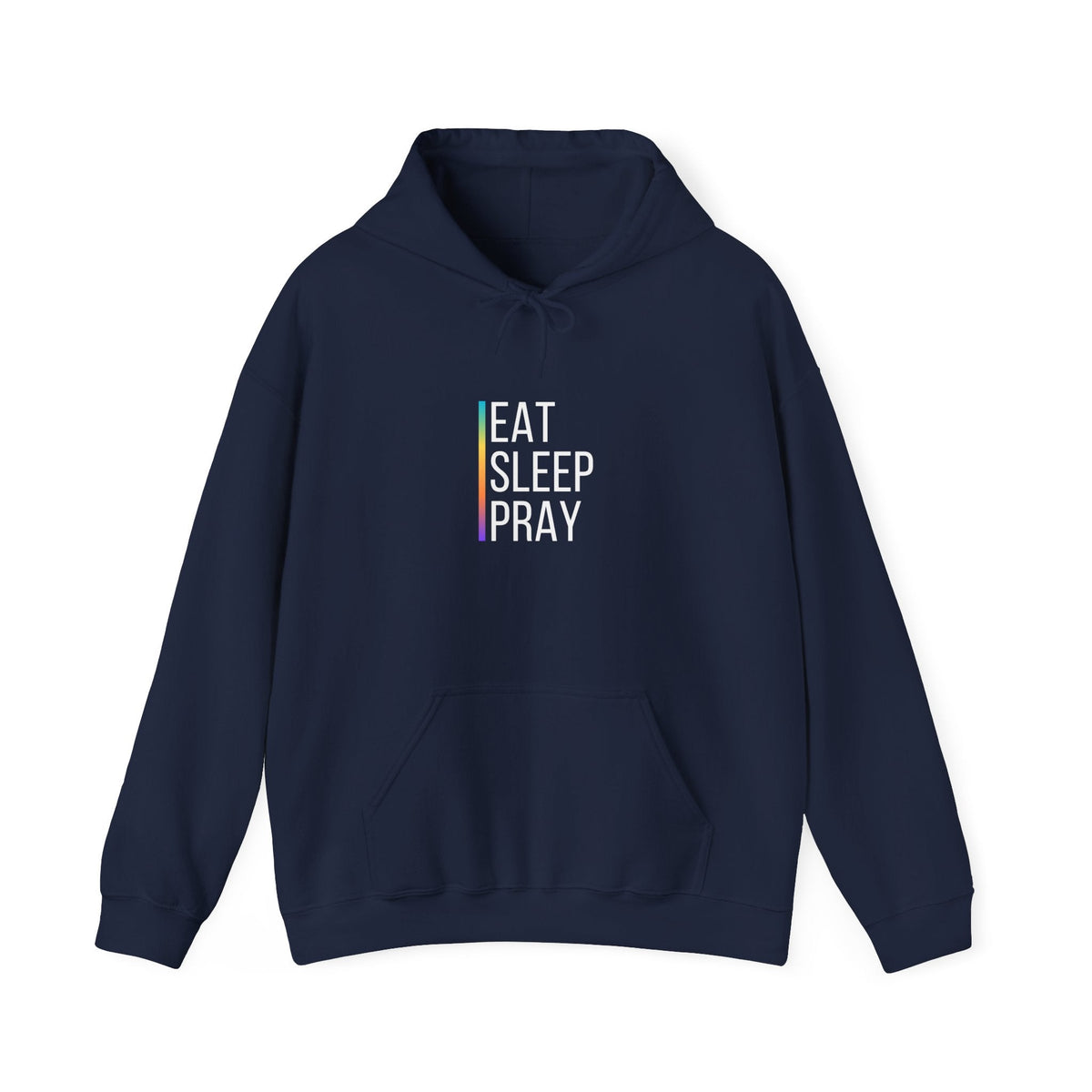 "Eat Sleep Pray Hoodie - Inspirational Christian Faith Hoodie Pullover Sweatshirt" - Hoodie | Kingdom Outfitters