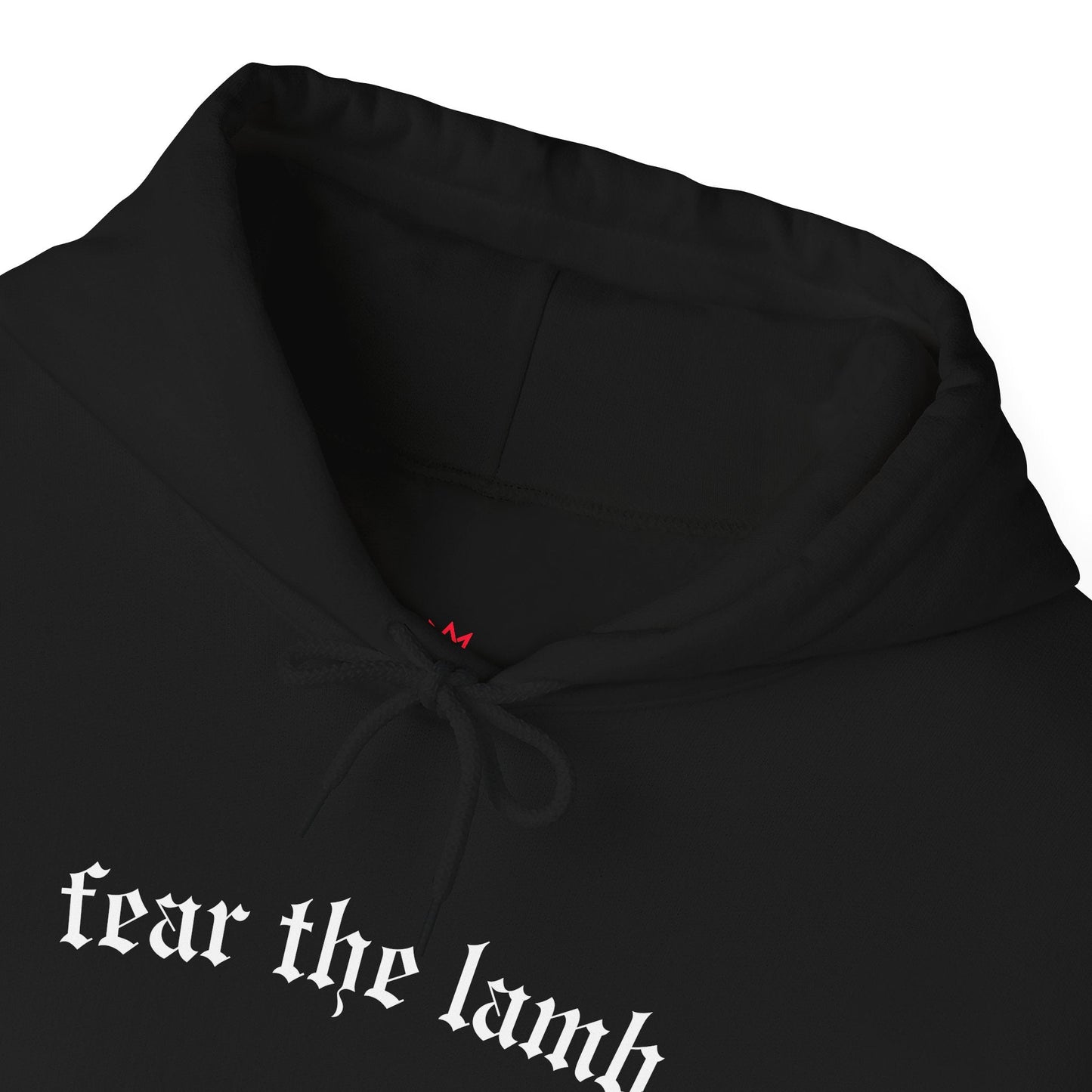 "Fear the Lamb Hoodie - Bold Faith Statement Pullover Sweatshirt" - Hoodie | Kingdom Outfitters