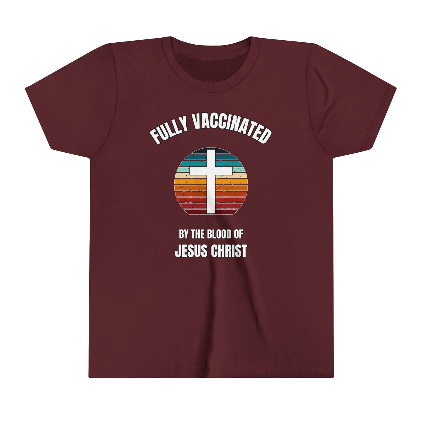 "Fully Vaccinated by the Blood of Jesus Christ Kids T-Shirt" - Kids clothes | Kingdom Outfitters