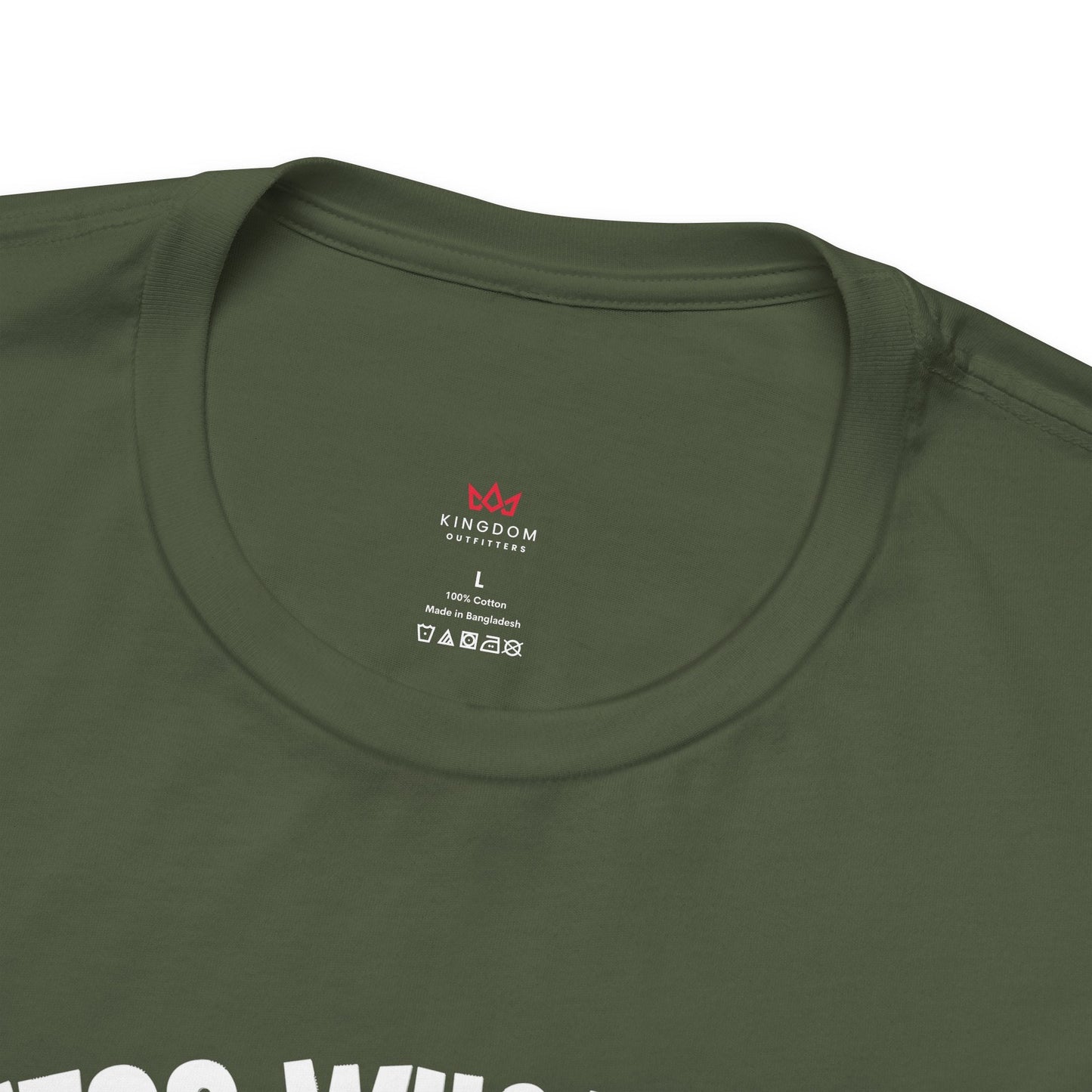 "Guess Who’s Back" - Funny Christian Unisex Graphic Tee - T-Shirt | Kingdom Outfitters