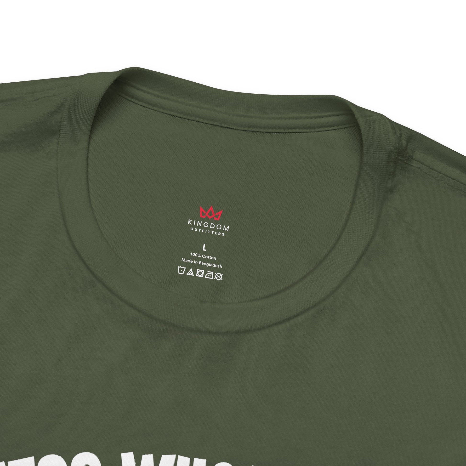 "Guess Who’s Back" - Funny Christian Unisex Graphic Tee - T-Shirt | Kingdom Outfitters