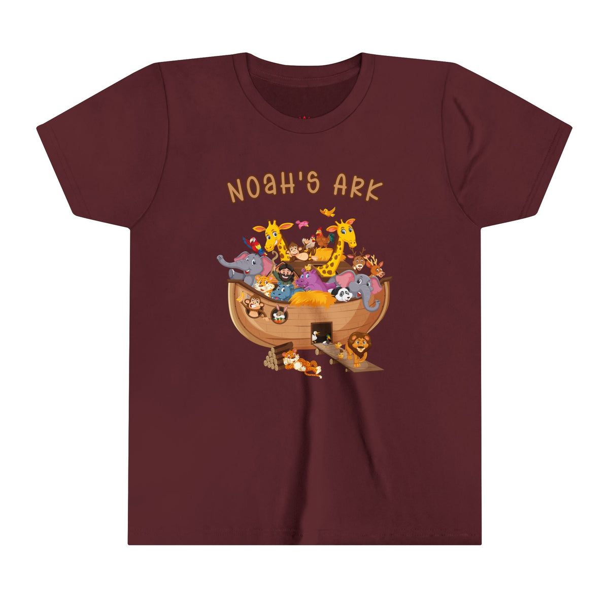 "Noah's Ark Kids T-Shirt - Fun Bible Story Tee for Boys & Girls" - Kids clothes | Kingdom Outfitters