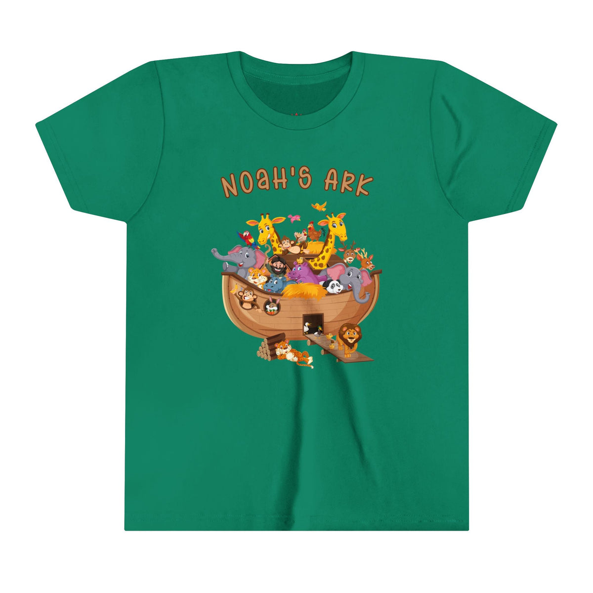 "Noah's Ark Kids T-Shirt - Fun Bible Story Tee for Boys & Girls" - Kids clothes | Kingdom Outfitters